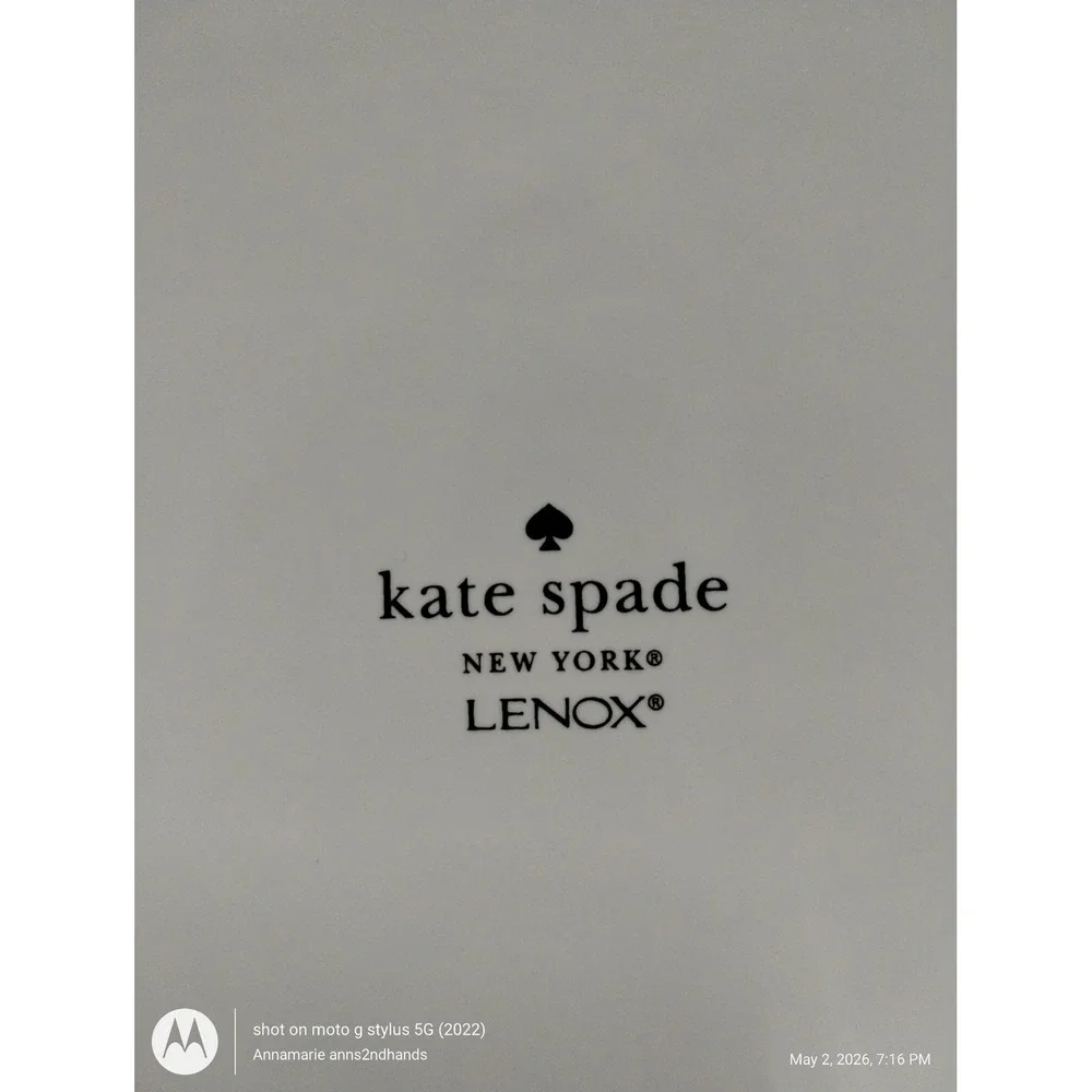 Kate‎ Spade Lenox Pink Rim 8